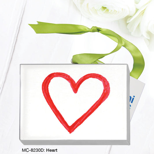 Heart, Mini Canvas (MC-8230D), Front, printedcanvas.com