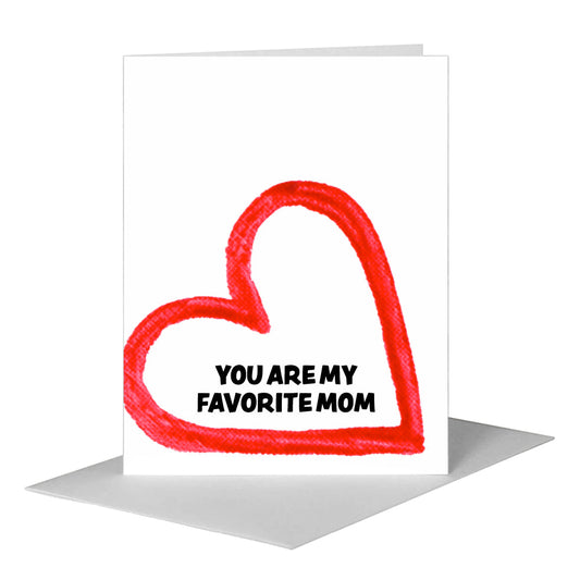 Heart, Greeting Card (#8230Q) A2 Card Front, www.printedcanvas.com