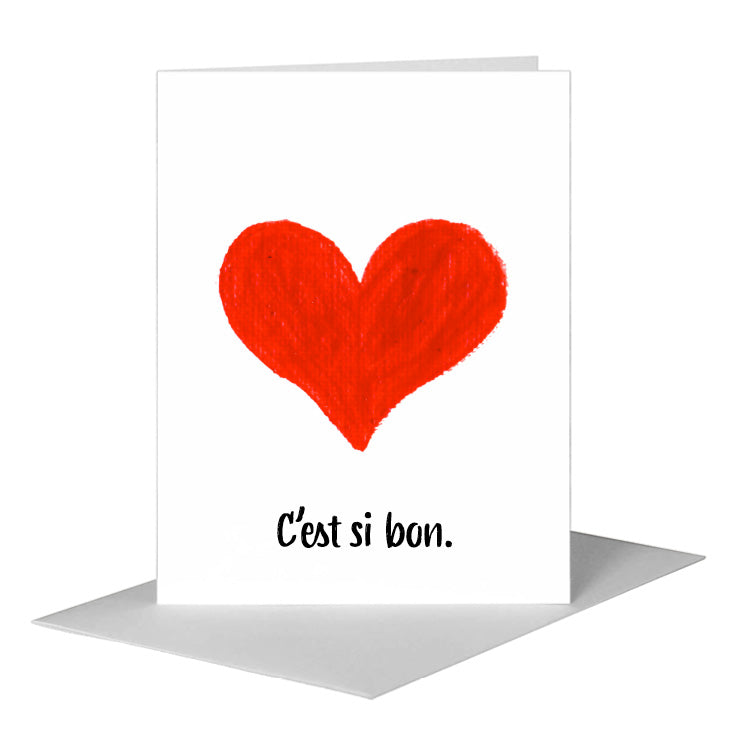 Heart Filled, Greeting Card (#8231D) A2 Card Front, www.printedcanvas.com