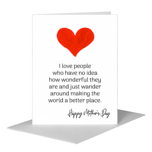 Heart Filled, Greeting Card (#8231T) A2 Card Front, www.printedcanvas.com