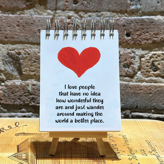 Heart Filled Scratch Pad (SP-8231U)