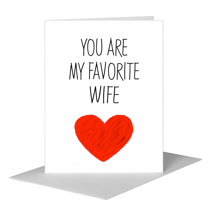 Heart Red Red, Greeting Card (#8233CB) A2 Card Front, www.printedcanvas.com