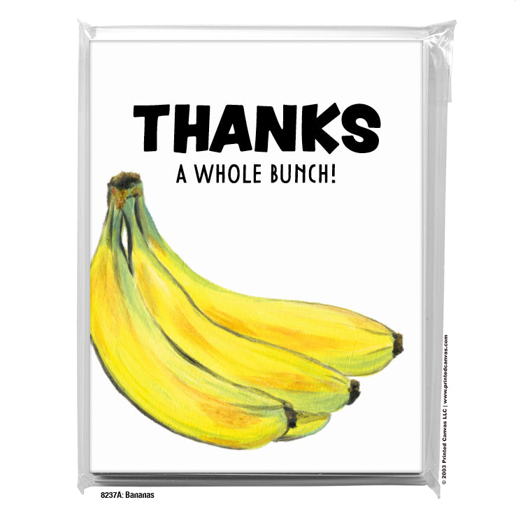 Bananas, Greeting Card (#8237A)