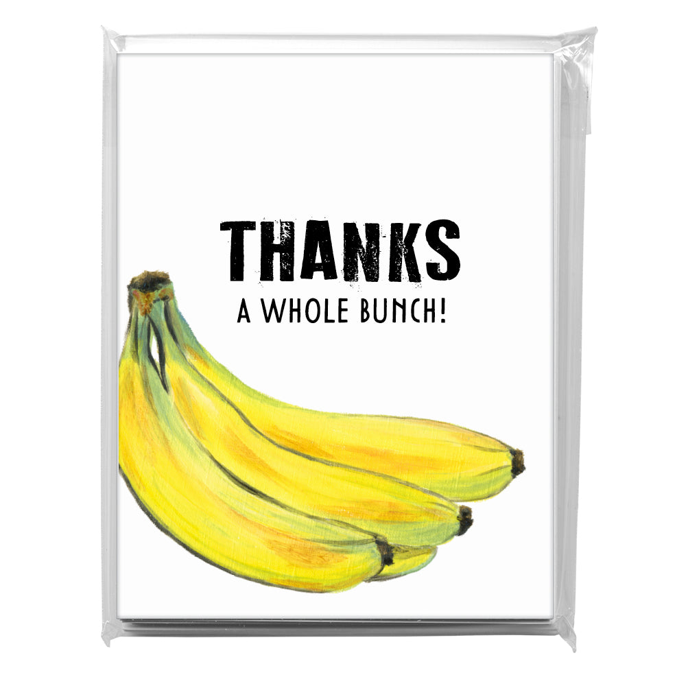 Bananas, Greeting Card (8237A), A2 8-Pack, printedcanvas.com