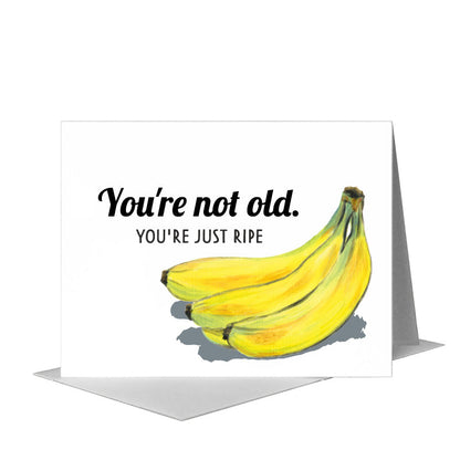 Bananas, Greeting Card (#8237E), A2 Card Front, www.printedcanvas.com