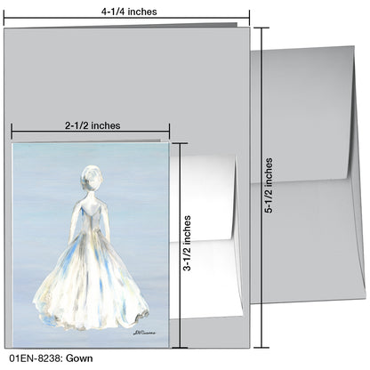 Gown, Greeting Card (8238)
