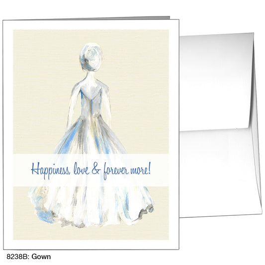 Gown, Greeting Card (8238B)
