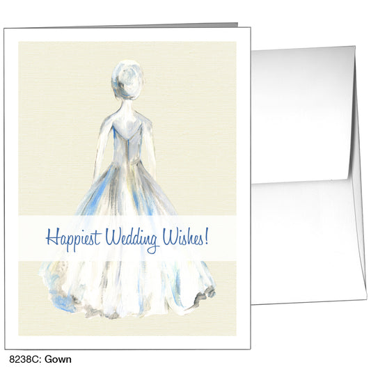 Gown, Greeting Card (8238C)