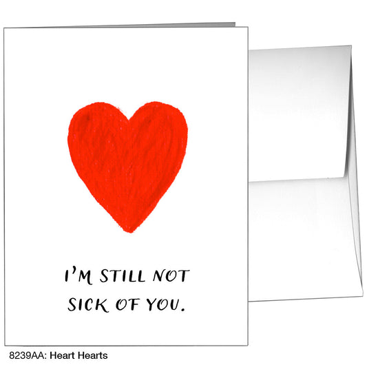 Heart Hearts, Greeting Card (8239AA), A2, printedcanvas.com