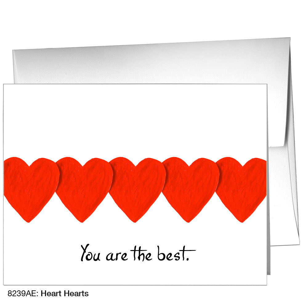 Heart Hearts, Greeting Card (8239AE)
