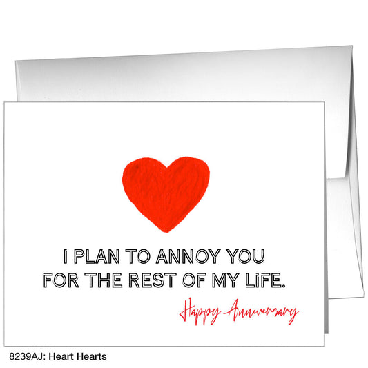 Heart Hearts, Greeting Card (8239AJ), A2, printedcanvas.com
