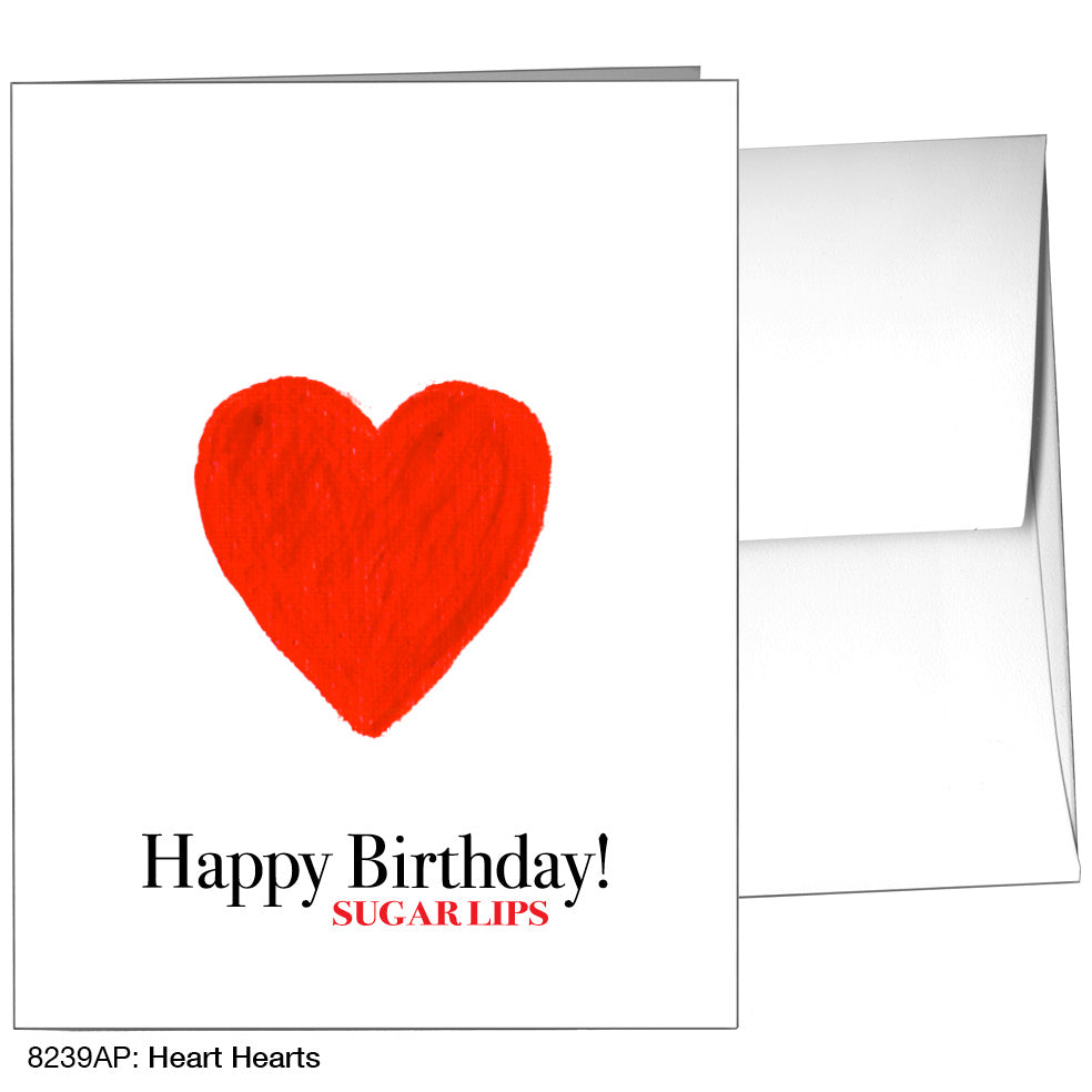 Heart Hearts, Greeting Card (8239AP)