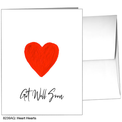 Heart Hearts, Greeting Card (8239AQ)
