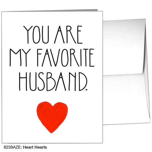 Heart Hearts, Greeting Card (8239AZE), A2, printedcanvas.com