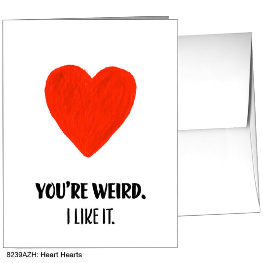 Heart Hearts, Greeting Card (8239AZH), A2, printedcanvas.com