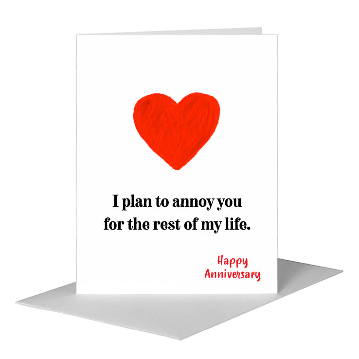 Heart Hearts, Greeting Card (#8239C) A2 Card Front, www.printedcanvas.com