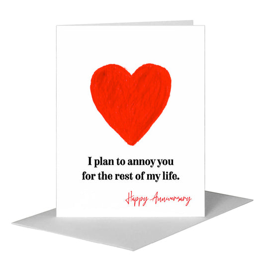 Heart Hearts, Greeting Card (#8239E) A2 Card Front, www.printedcanvas.com
