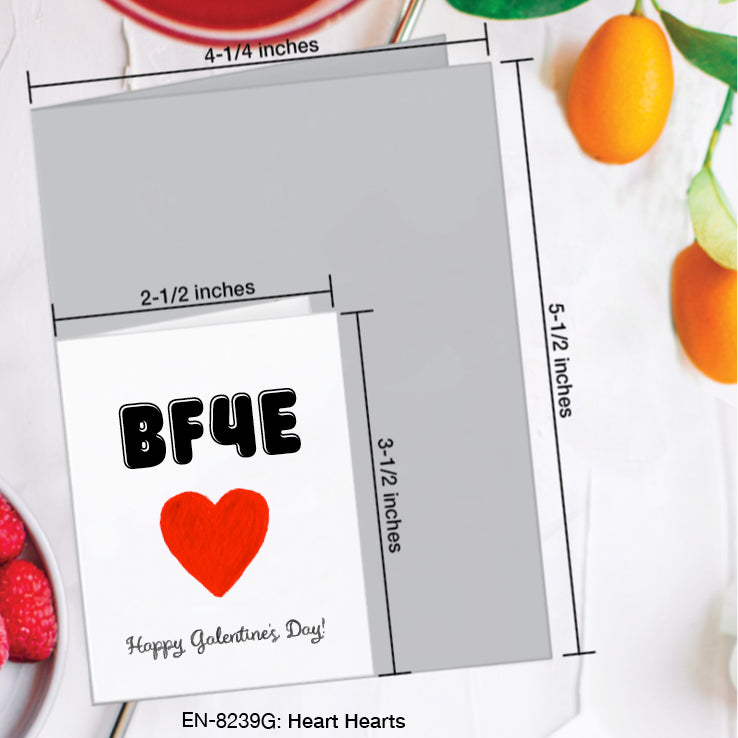 Heart Hearts, Greeting Card (#8239H)