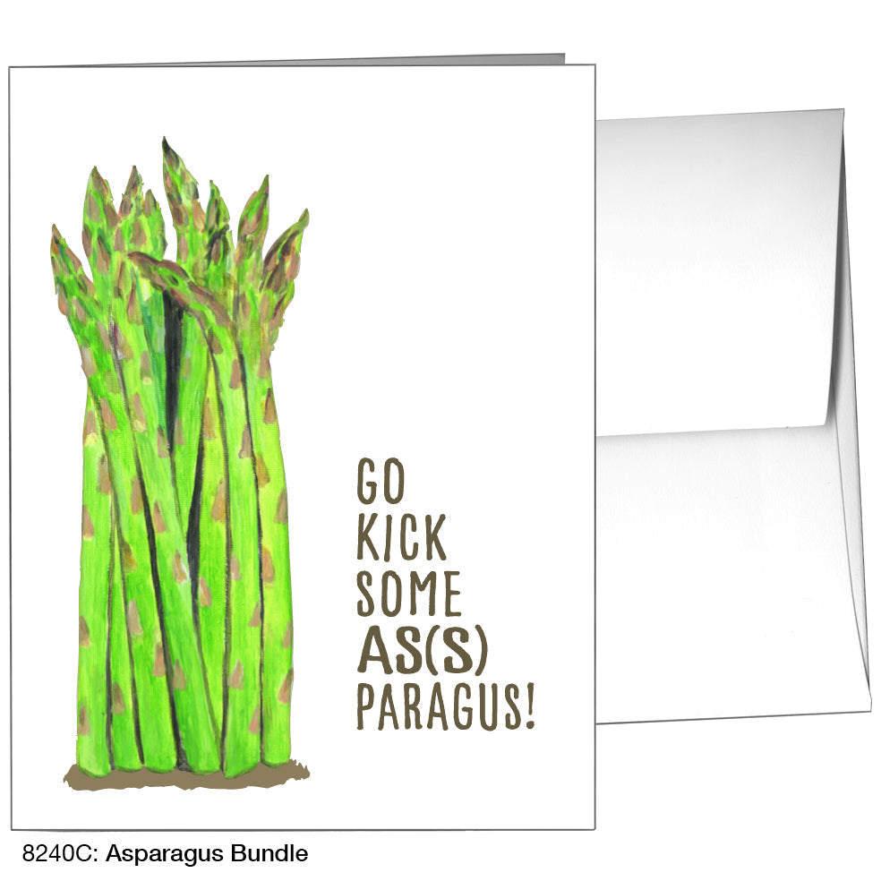 Asparagus Bundle, Greeting Card (8240C), A2, printedcanvas.com