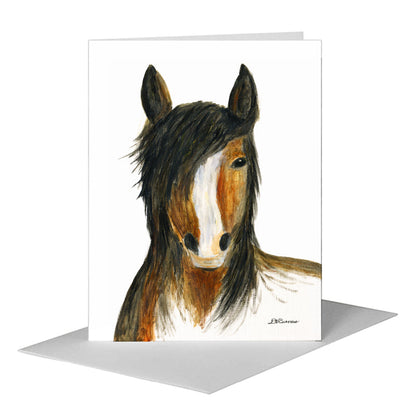 Bangs, Greeting Card (#8242A), A2 Card Front, www.printedcanvas.com