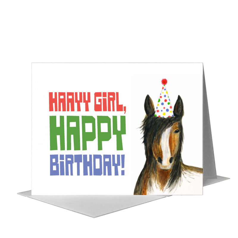 Bangs, Greeting Card (#8242B) A2 Card Front, www.printedcanvas.com