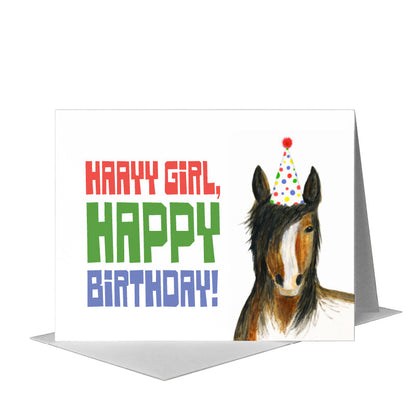 Bangs, Greeting Card (#8242B) A2 Card Front, www.printedcanvas.com