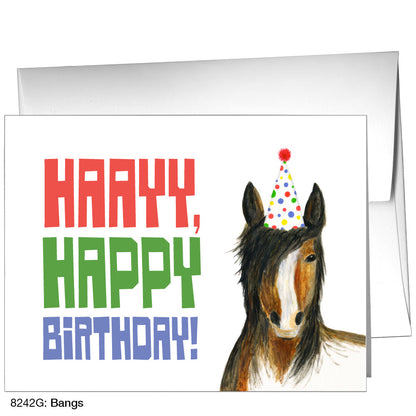 Bangs, Greeting Card (8242G), A2, printedcanvas.com