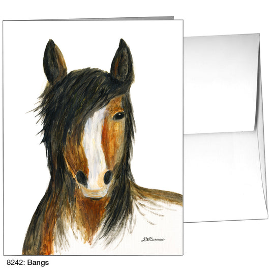Bangs, Greeting Card (8242A), A2 Card Front, www.printedcanvas.com