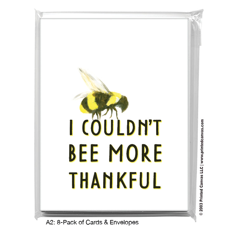 Bee Yellow, Greeting Card (#8247N)