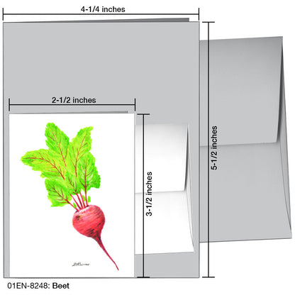 Beet, Greeting Card (8248), Enclosure, printedcanvas.com
