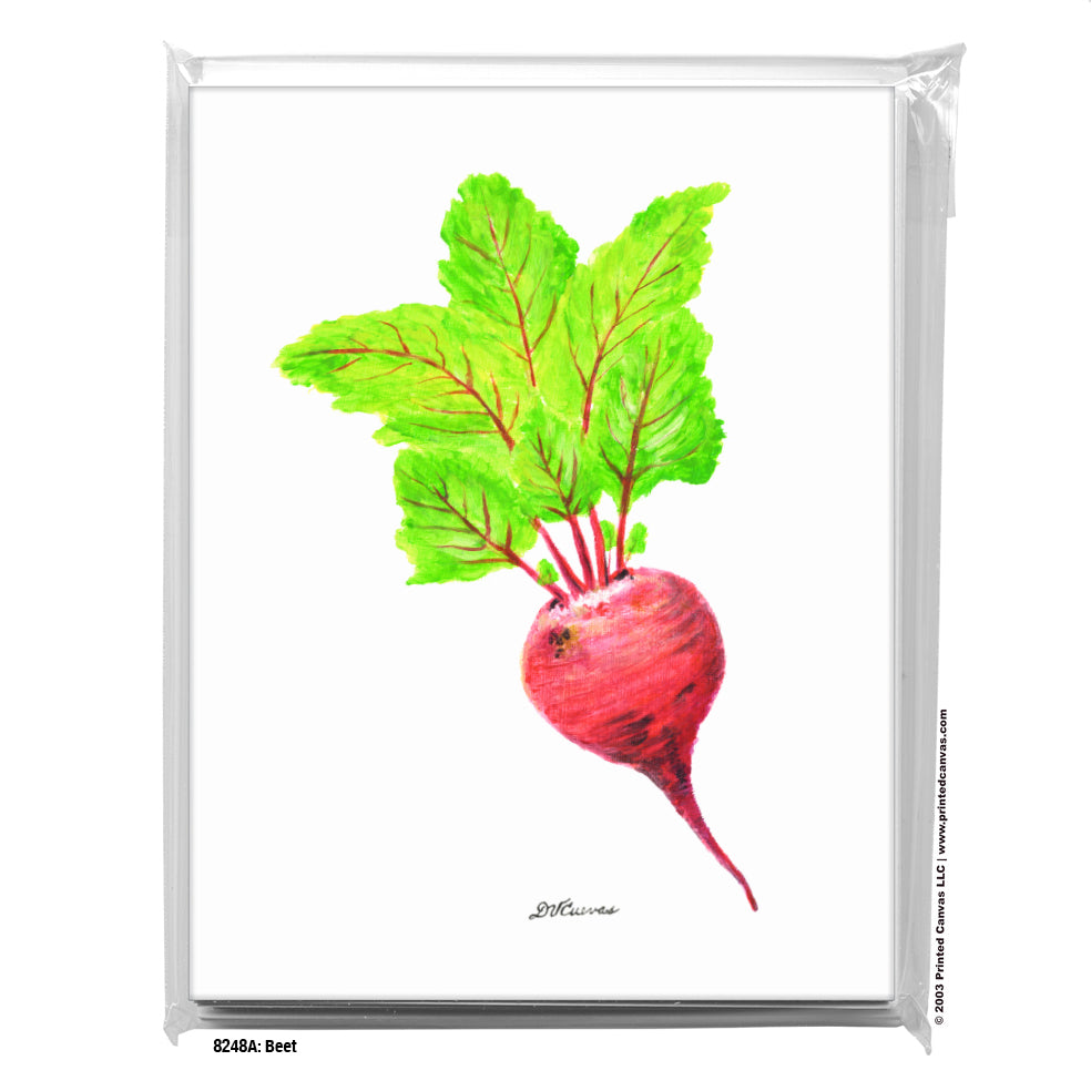 Beet, Greeting Card (#8248A)