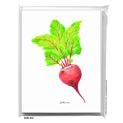 Beet, Greeting Card (#8248A)