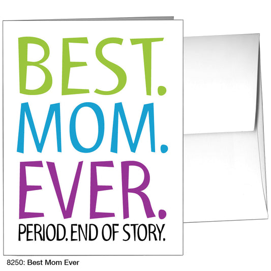 Best Mom Ever, Greeting Card (8250), A2, printedcanvas.com