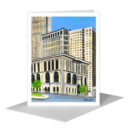 Chicago Cultural Center, Greeting Card (#8255A) A2 Card Front, www.printedcanvas.com