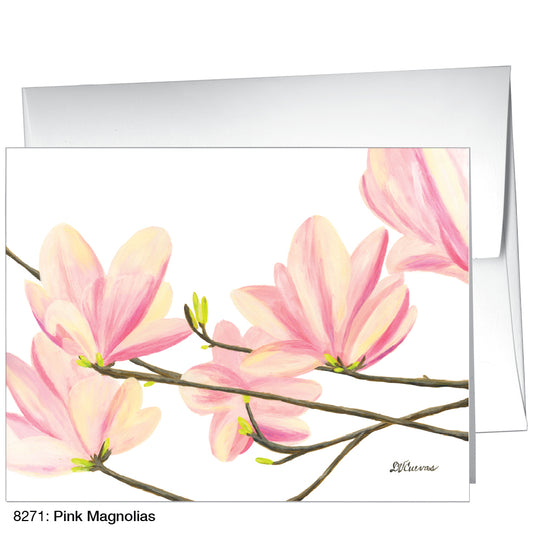 Pink Magnolias, Greeting Card (8271)