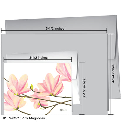 Pink Magnolias, Greeting Card (8271)