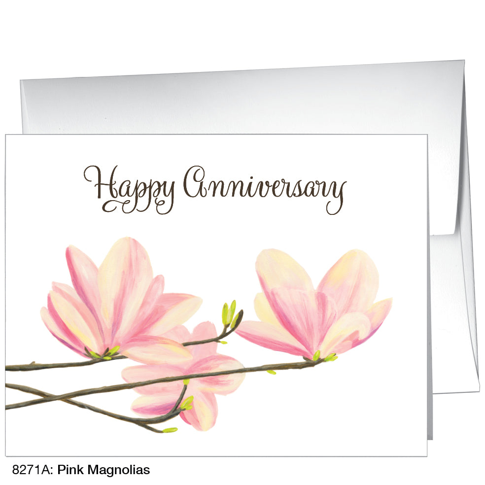 Pink Magnolias, Greeting Card (8271A)