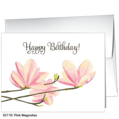 Pink Magnolias, Greeting Card (8271B)