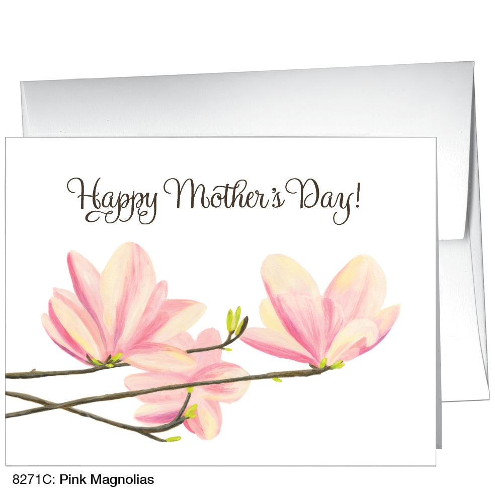 Pink Magnolias, Greeting Card (8271C)