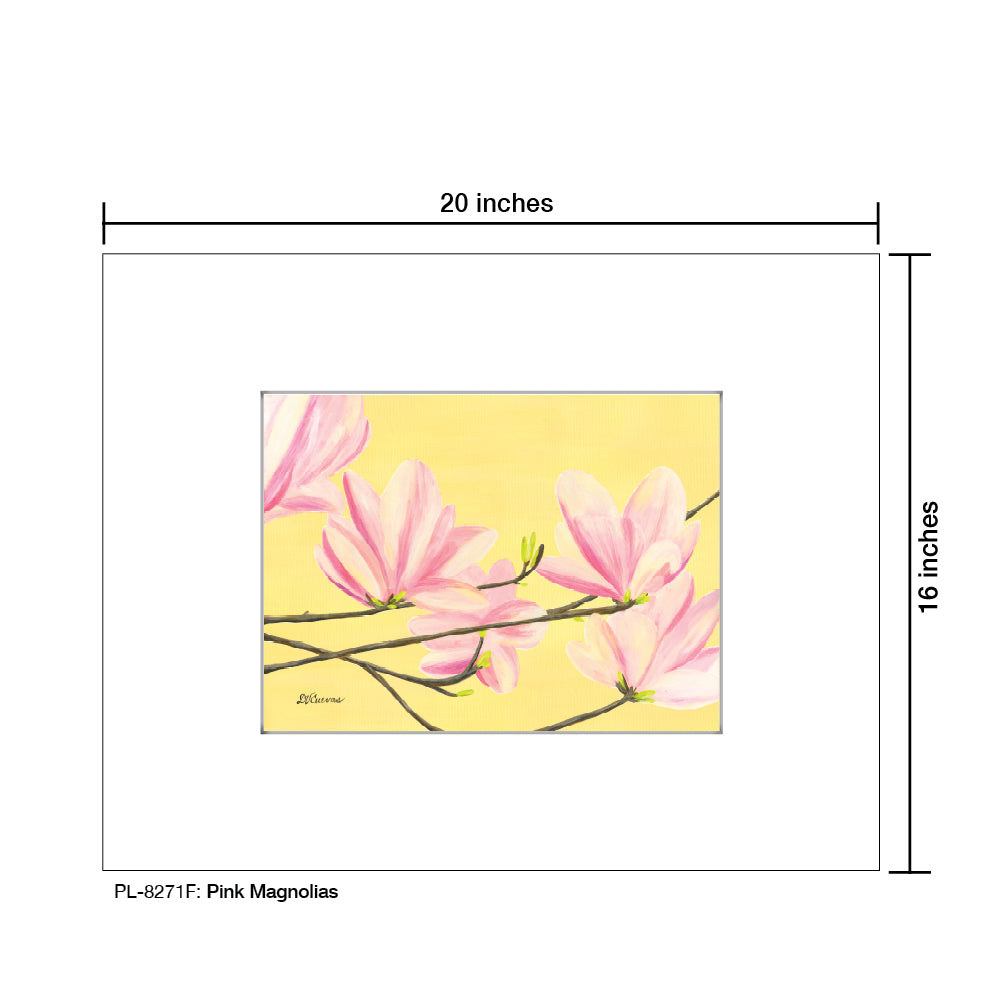 Pink Magnolias, Print (#8271F)