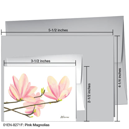 Pink Magnolias, Greeting Card (8271F)