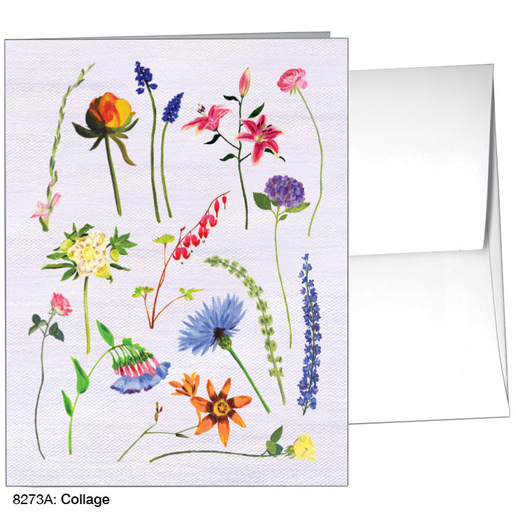 Collage, Greeting Card (8273A), A2, printedcanvas.com