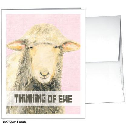 Lamb, Greeting Card (8275AA)