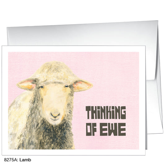 Lamb, Greeting Card (8275A)
