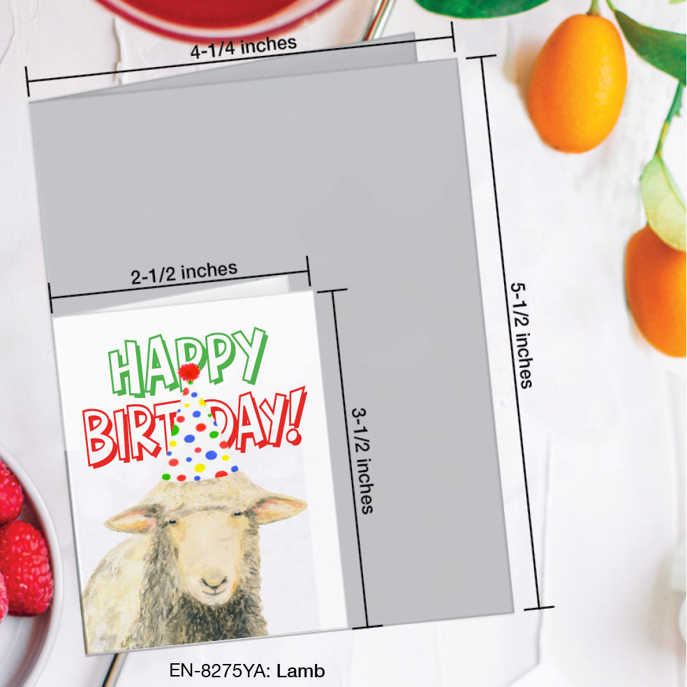 Lamb, Greeting Card (#8275YA)