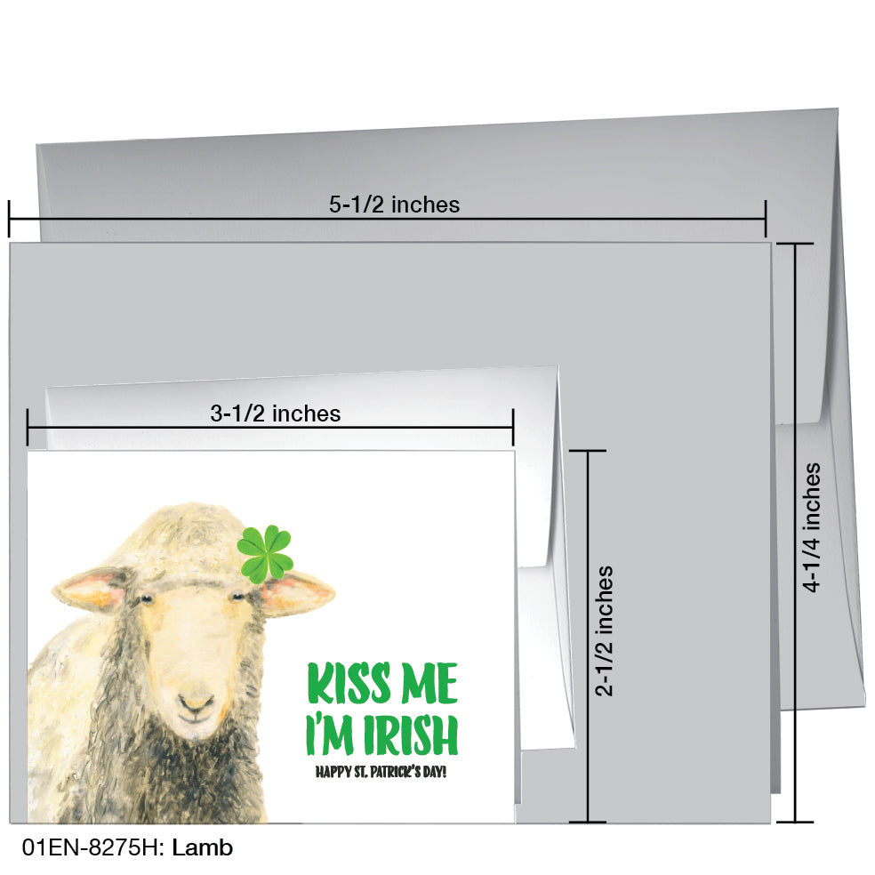 Lamb, Greeting Card (8275H)