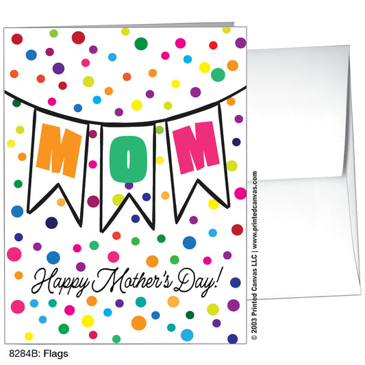 Flags, Greeting Card (#8284B)