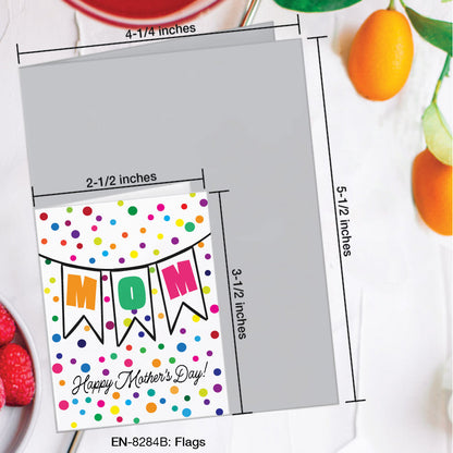 Flags, Greeting Card (#8284B)