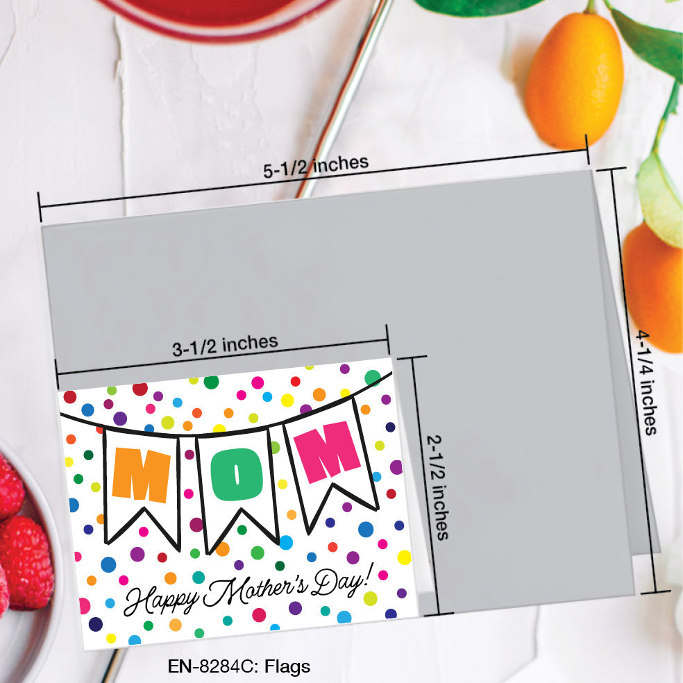 Flags, Greeting Card (#8284C)