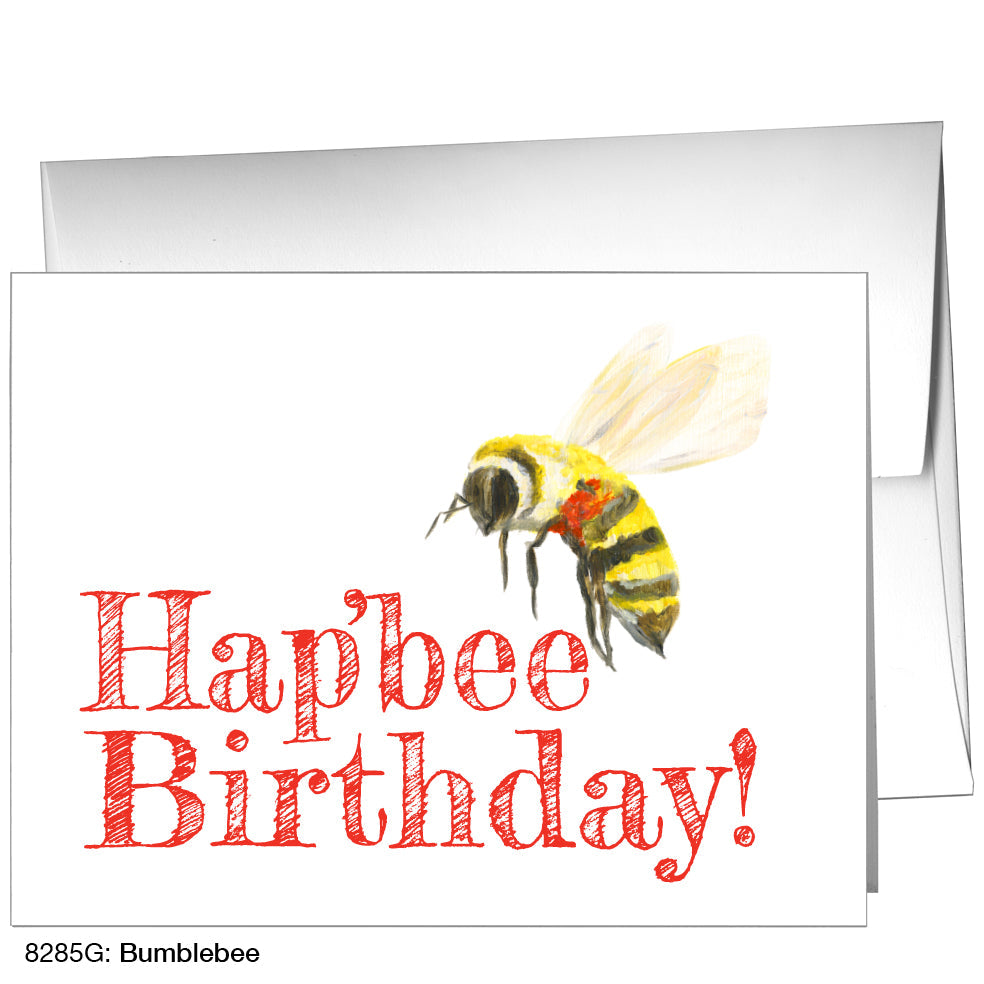 Bumblebee, Greeting Card (8285G), A2, printedcanvas.com